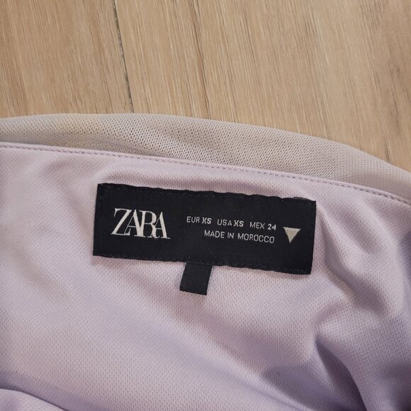 ZARA | Tie Dye Halter Mesh Bodysuit | Sz. XS - Picture 9 of 10